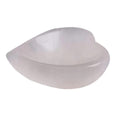 White Selenite Crystal Bowl Heart - Sticky add to cart bar