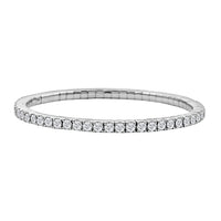Moissanite Bracelet in Rhodium Over Sterling Silver (7.50 In) 5.60 ctw