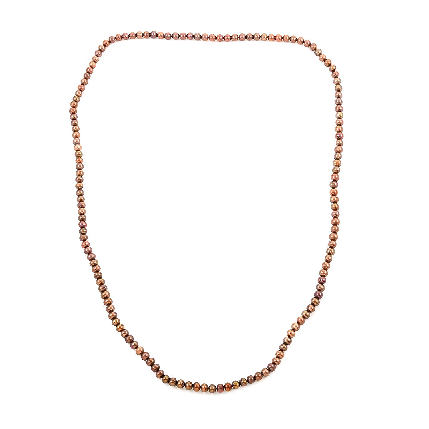 Freshwater Cultured Pearl Beaded Necklace 36 Inches
