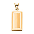 18K Yellow Gold Bar Pendant (1.50 g) - Sticky add to cart bar