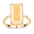 Doorbuster Iliana 18K Yellow Gold Bar Ring 2.50 Grams - Sticky add to cart bar