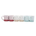 Ceramic mug -Red, Blue Beige - Sticky add to cart bar