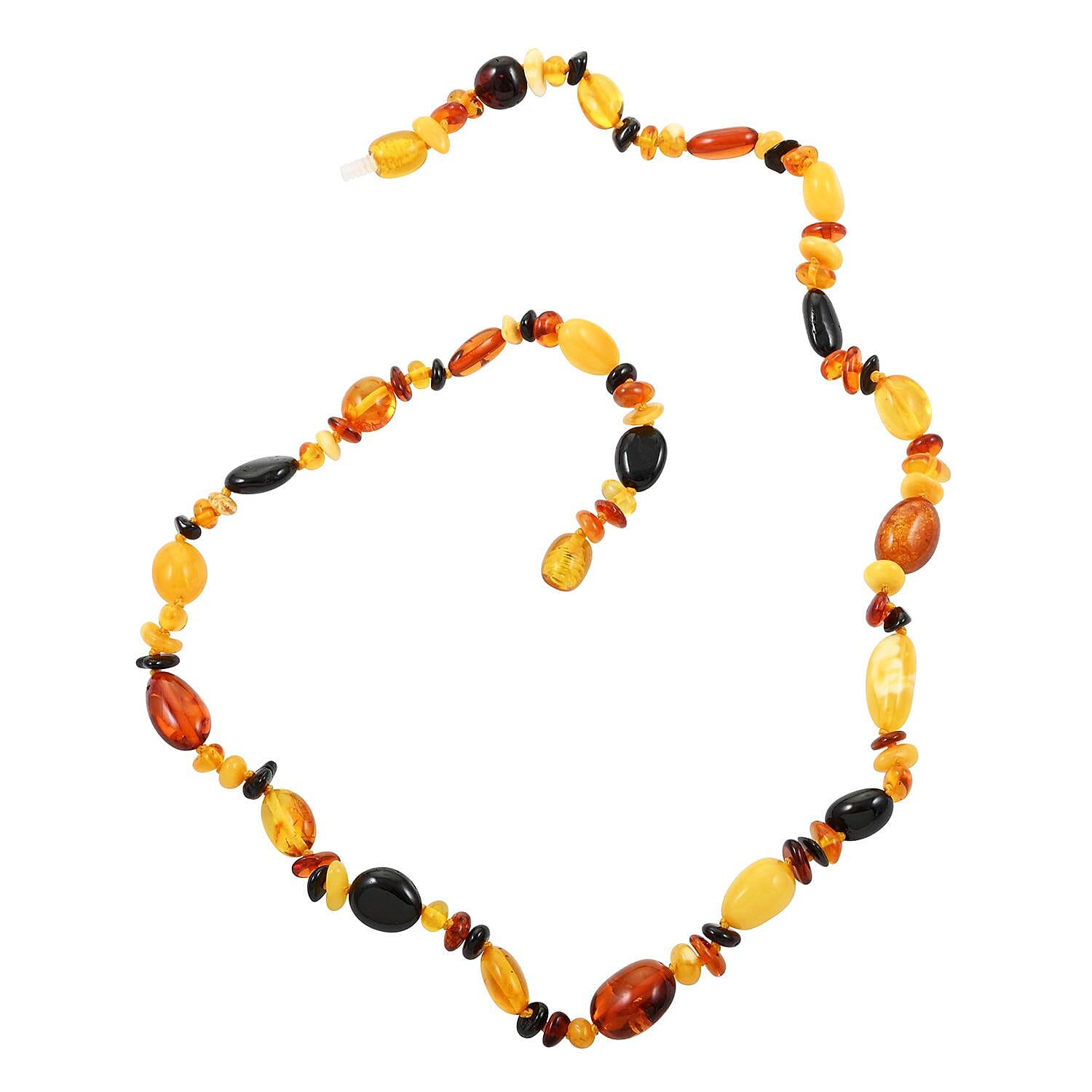 Baltic Amber Beaded Necklace (18 Inches)