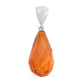 Baltic Amber Statement Pendant in Sterling Silver - Sticky add to cart bar