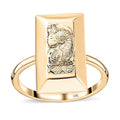 Doorbuster Luxoro 10K Yellow Gold Lady Fortune Bar Ring 2.45 Grams (Del. in 5-7 Days) - Sticky add to cart bar