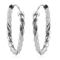 Sterling Silver Hoop Earrings 2.60 Grams - Sticky add to cart bar
