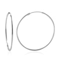 Sterling Silver Hoop Earrings 2.50 Grams - Sticky add to cart bar