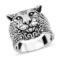 Bali Legacy Sterling Silver Lion Ring (Size 10.0) 12.10 Grams - Sticky add to cart bar