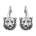 Bali Legacy Sterling Silver Lion Earrings 19 Grams - Sticky add to cart bar