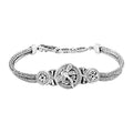 One Time Only Bali Legacy Sterling Silver Dragonfly Bracelet (7.25 In) (19.00 g) - Sticky add to cart bar