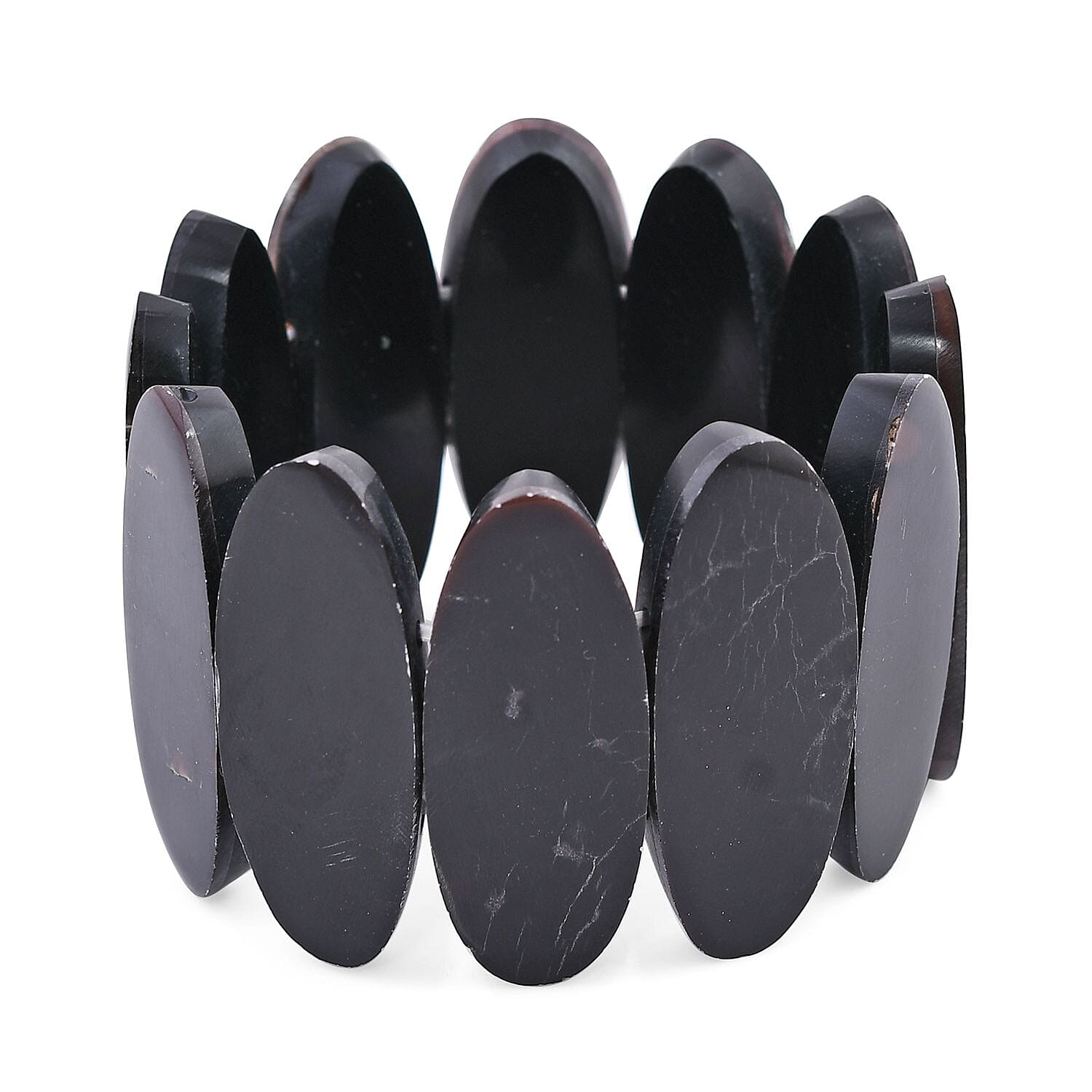 Black Shell Pearl Bracelet (Adustable) 61.80 ctw