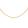 Italian 10K Yellow Gold Spiga Toscana Necklace 20 Inches 1.50 Grams - Sticky add to cart bar
