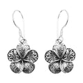Bali Legacy Sterling Silver Floral Earrings 4.10 Grams - Sticky add to cart bar