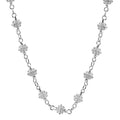 Bali Legacy Sterling Silver Station Necklace 18-20 Inches 13.10 Grams - Sticky add to cart bar