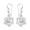 Artistry Tarakashi Collection Sterling Silver Flower Earrings 2.50 Grams - Sticky add to cart bar