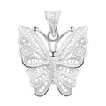 Artistry Tarakashi Collection Sterling Silver Butterfly Pendant 1.90 Grams - Sticky add to cart bar