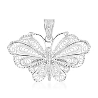 Artistry Tarakashi Collection Sterling Silver Butterfly Pendant 2.75 Grams