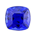 Certified & Appraised Asscher Cut AAAA Tanzanite (Sqr Free Size) 17.00 ctw - Sticky add to cart bar