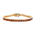 Premium Santa Ana Madeira Citrine Tennis Bracelet in Vermeil Yellow Gold Over Sterling Silver (6.50 In) 11.00 ctw - Sticky add to cart bar