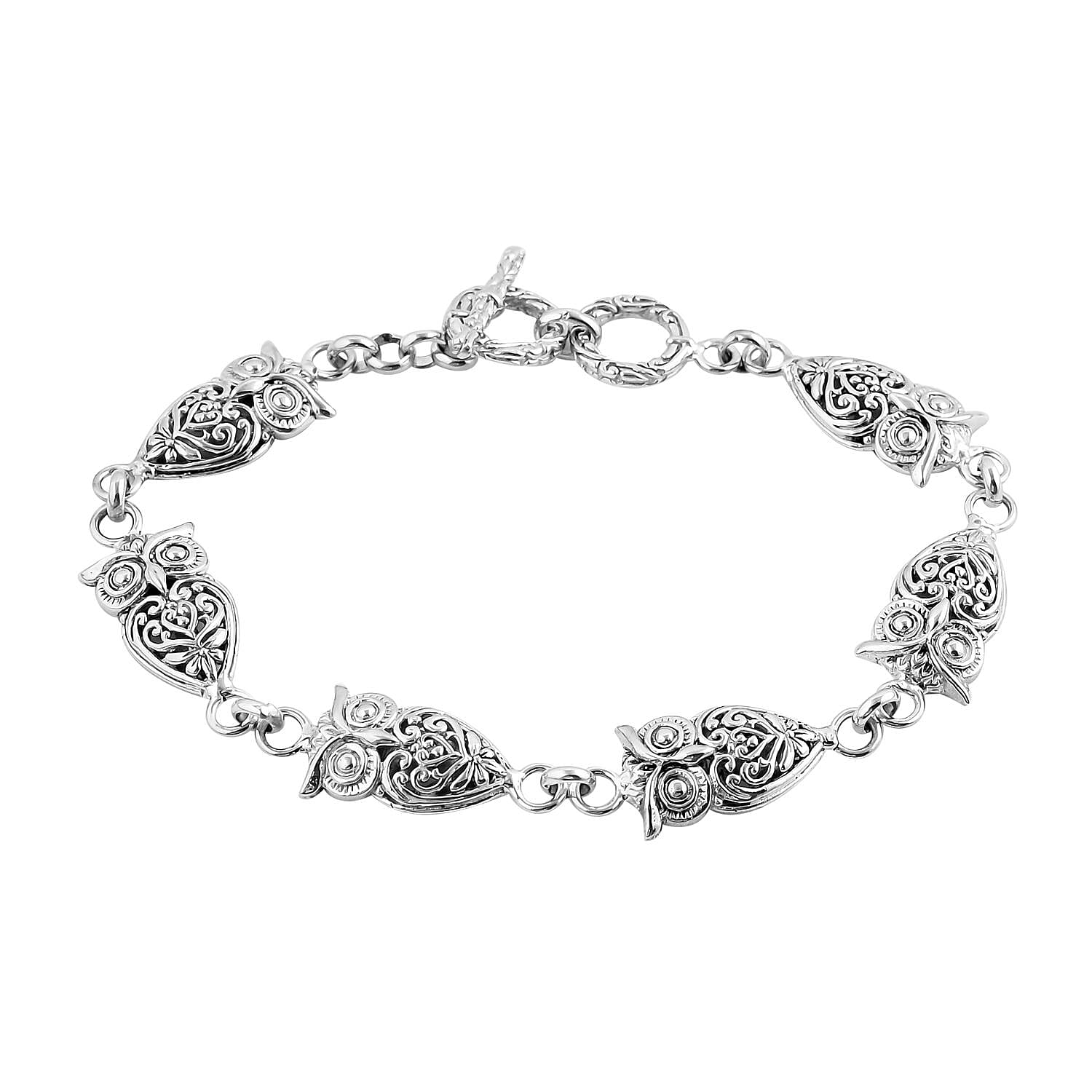 Bali Legacy Sterling Silver Bracelet (7.25 In) 15.70 Grams