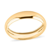 14K Yellow Gold Band Ring (Size 10.0) 1 Grams (Del. in 7-10 Days)