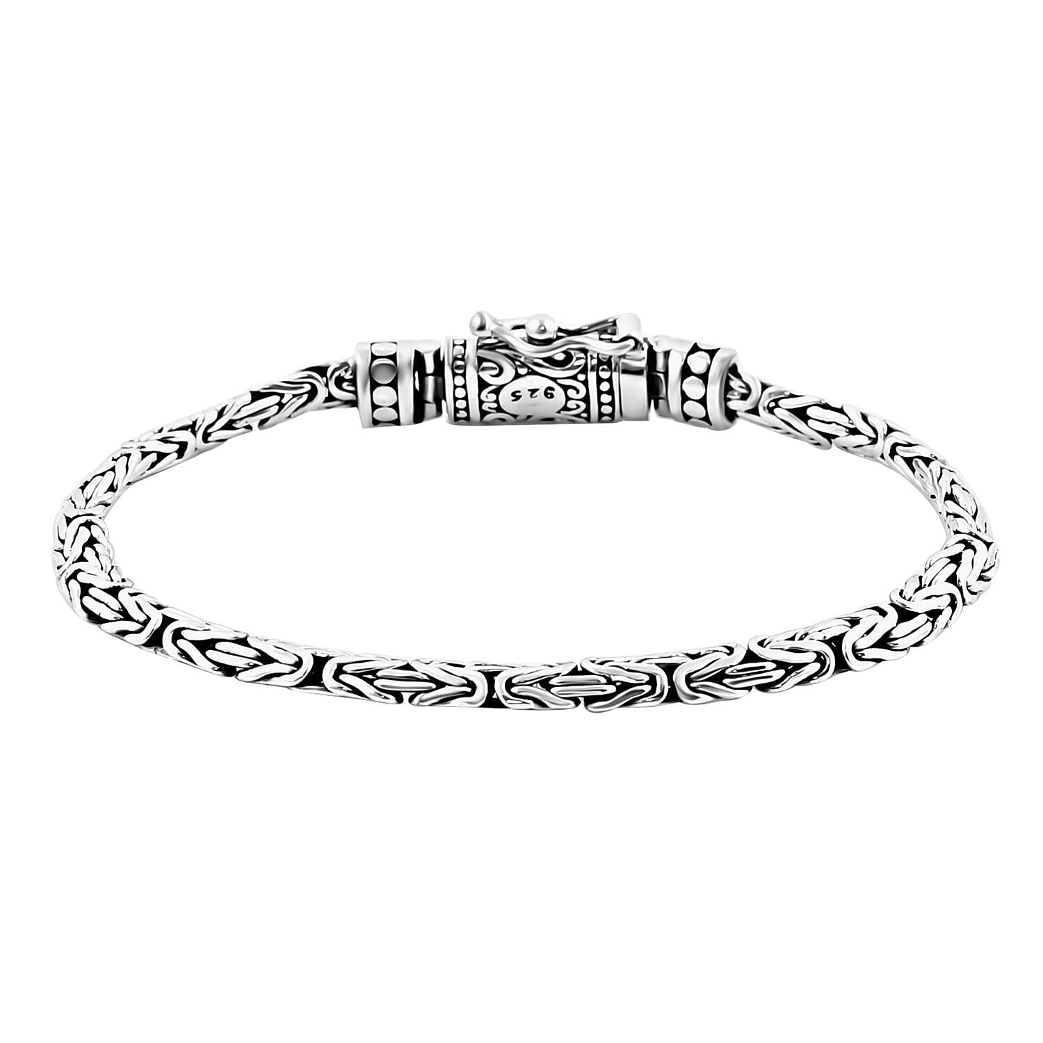 Bali Legacy Sterling Silver Borobudur Bracelet (6.50 In) 32 Grams