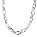 Doorbuster Platinum Over Sterling Silver Necklace 20 Inches 24 Grams - Sticky add to cart bar