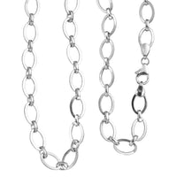 Doorbuster Platinum Over Sterling Silver Necklace 20 Inches 21.40 Grams