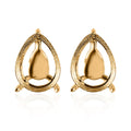 Luxoro 10K Yellow Gold Stud Mounting Earrings - Sticky add to cart bar