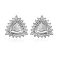 Rhapsody 950 Platinum E-F VS Diamond Stud Earrings 0.50 ctw - Sticky add to cart bar