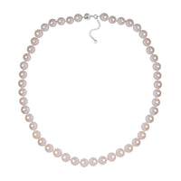 Doorbuster 14K White Gold Magnetic Lock Freshwater Pearl 9-10mm Necklace 18-20 Inches