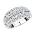 14K White Gold G SI1 Diamond Ring (Size 7.0) 5.75 Grams 1.00 ctw - Sticky add to cart bar