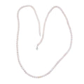 Premium Freshwater Pearl 8-9mm Necklace 36 Inches in Rhodium Over Sterling Silver - Sticky add to cart bar