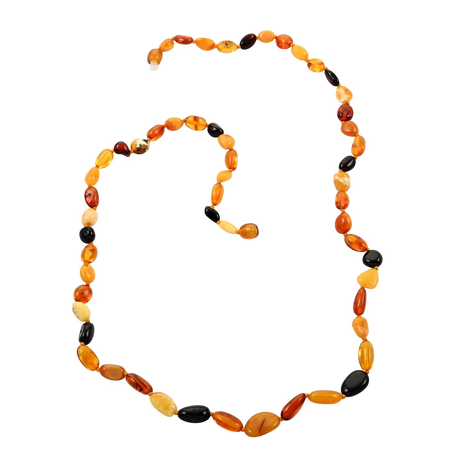 Baltic Amber Beads Necklace 22 Inches
