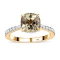 Doorbuster 14K Yellow Gold AAA Turkizite and G-H I3 Diamond Ring (Size 10.0) 2.80 ctw (Del. in 5-7 Days) - Sticky add to cart bar