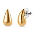 Vermeil Yellow Gold Over Sterling Silver Tear Drop Water Drop Earrings 6.80 Grams - Sticky add to cart bar