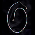 Certified & Appraised Luxoro AAAA Ethiopian Welo Opal 35.00 ctw Beaded Necklace in 14K Yellow Gold 18-20 Inches - Sticky add to cart bar