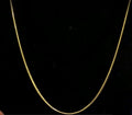 14K Yellow Gold Over Sterling Silver Fancy Necklace 24 Inches 10 Grams - Sticky add to cart bar