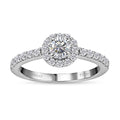 RHAPSODY IGI Certified 950 Platinum Diamond E-F VS Ring (Size 8.0) 4.70 Grams 1.00 ctw - Sticky add to cart bar