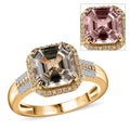 Doorbuster Iliana 18K Yellow Gold AAA Turkizite, Natural Yellow and White Diamond SI Floral Ring 5.15 Grams 4.25 ctw (Del. in 5-7 Days) - Sticky add to cart bar