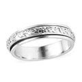 Sterling Silver Spinner Ring (Size 11.0) 4.60 Grams - Sticky add to cart bar