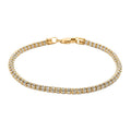10K Yellow and White Gold 4.5mm Ice Bracelet (8.00 In) (10.60 g) - Sticky add to cart bar
