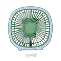 Green 2-in-1 Table LED Lamp and Desktop Fan With Type-c USB and 3 Speed Mode (5V/1.5A, 18650 Battery) - Sticky add to cart bar