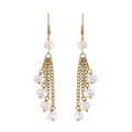 Freshwater Pearl Earrings in Goldtone - Sticky add to cart bar