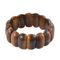 Yellow Tigers Eye Block Stretch Bracelet 393.50 ctw - Sticky add to cart bar