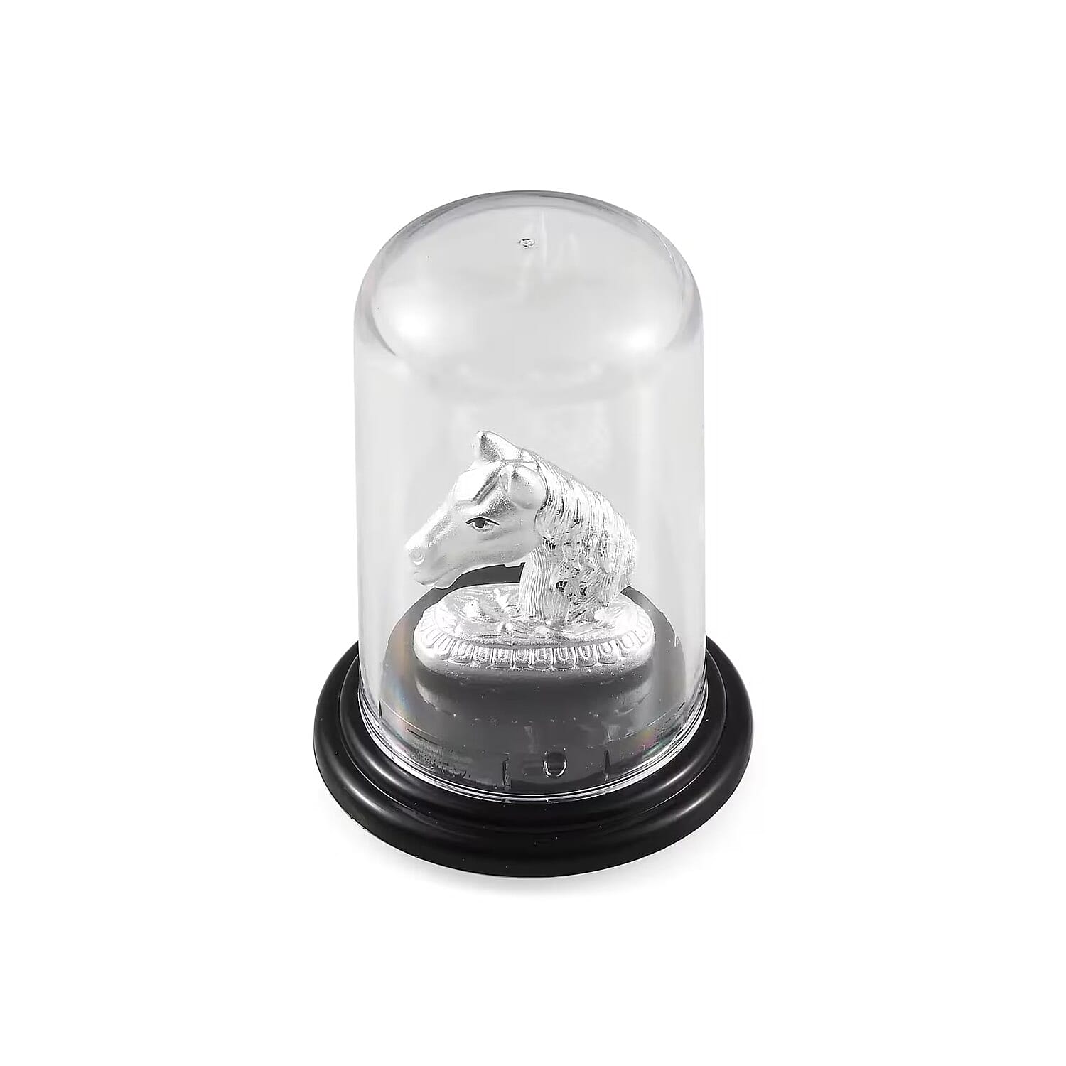 999 Fine Sterling Silver Buddha Head Idol Box (5 g)