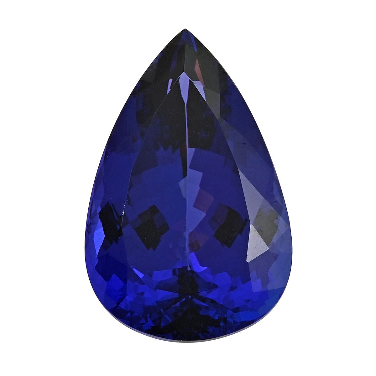 Certified and Appraised AAAA Tanzanite (Pear Free Size) 29.47 ctw
