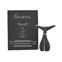 Verdermis 7 Color LED Neck & Face Device- Exclusive Limited Edition with 1 Year Warranty