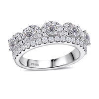 Modani F VS1 Diamond 1.65 ctw Ring in 950 Platinum