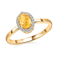 Certified & Appraised Iliana 18K Yellow Gold AAA Kagem Zambian Emerald and G-H SI Diamond Halo Ring (Size 10.0) 1.00 ctw